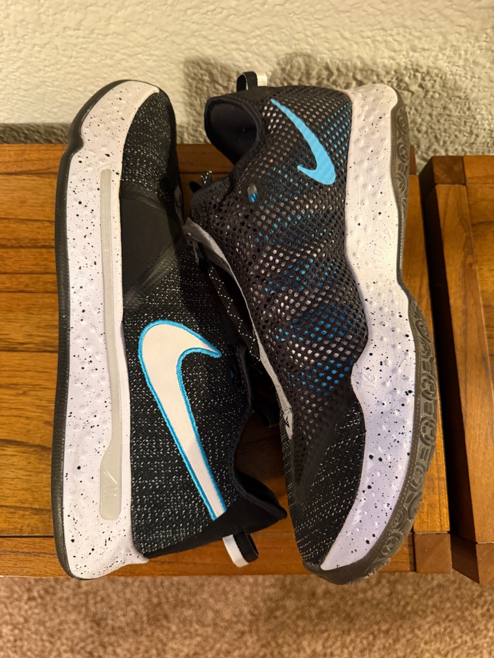 Nike PG 4 'Heather Black' Men’s size 14 basketball shoes